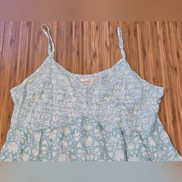 NWOT Maurcies Floral Tiered Sundress - Picture 3 of 6